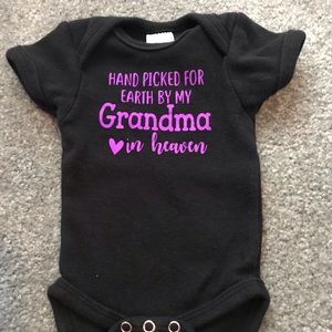 BRAND NEW! Hand picked by grandma onsie